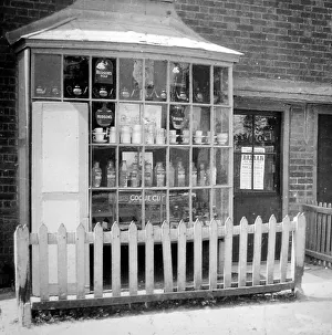 A village shop, early 1900s