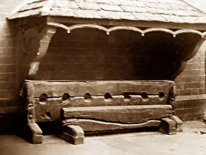 Stocks Collection: Village stocks, Winchcombe