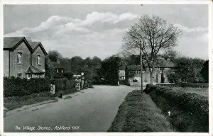 Ashford Prints: The Village Stores, Ashford Hill, Hampshire