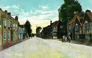 Berkshire Prints: The Village, Theale, Berkshire