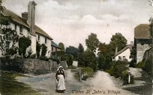 Sidmouth Prints: The Village, Tipton St John, Devon