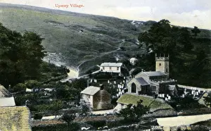 Dorchester Prints: The Village, Upwey, Dorset