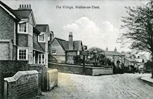 Burton Prints: The Village, Walton on Trent, Derbyshire