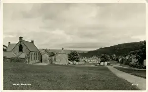 Burton Prints: The Village, West Burton, Leyburn, England