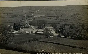 Abbot Prints: The Village, Widdecombe-in-the-Moor, Newton Abbot, Dartmoor, Devon, England