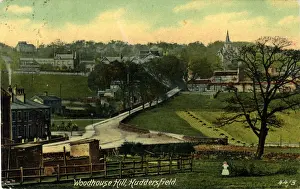 Huddersfield Prints: The Village, Woodhouse Hill, Huddersfield, England