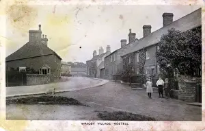Wakefield Prints: The Village, Wragby, Nostel, England