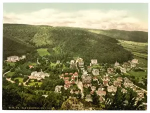 Harzburg Prints: The villages, Harzburg, Hartz, Germany
