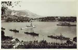 Ferrat Prints: Villefrance-sur-Mer toward Cap Ferrat