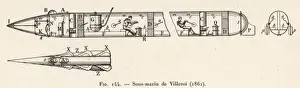 Villeroi Submarine 1861