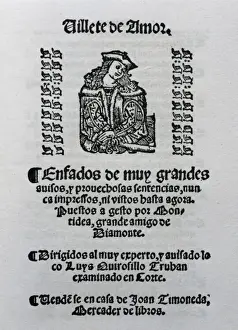 Villete de Amor by Baptista Montidea