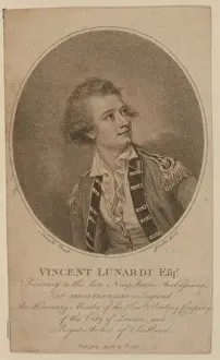 Neapolitan Prints: Vincent Lunardi Esqr. secretary to the late Neapolitan amba