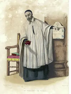1660 Prints: Vincent De Paul / Geille