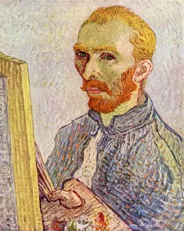 Images Dated 10th January 2018: Vincent van Gogh, self-portrait