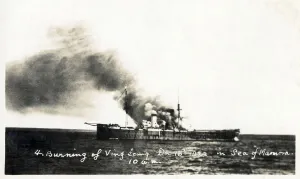 Ablaze Gallery: The Vinh-Long, French naval vessel (a 5500-ton screw steamship)