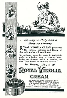 Vinolia Advertisement