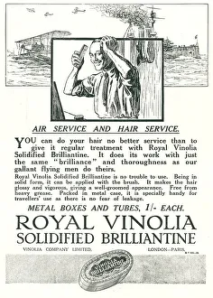 Vinolia Company Advertisement