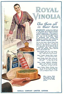 Vinolia Company Advertisement