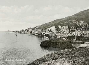 Harbor Gallery: Vintage 19th century photograph:, Aberdovey, Aberdyfi, Wales