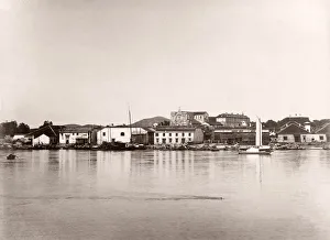 Vintage 19th century photograph China c. 1880s - Wuhu
