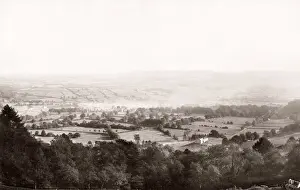 Vintage 19th century photograph - United Kingdom - Llanrwst, Cony, Wales