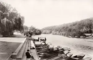 Vintage 19th century photograph - United Kingdom - Maidenhead