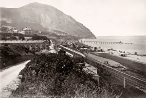 Vintage 19th century photograph - United Kingdom - Penmaenmawr, Conwy, Wales