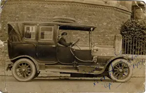 Wentworth Postcard Collection Prints: Vintage Car (awaiting identification), Britain. Date: 1900s