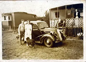 Vintage Car, Britain. Date: 1930s