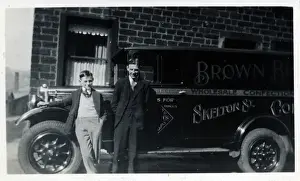 Confectioners Prints: Vintage Delivery Van (awaiting identification - possibly a F