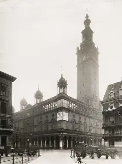 Vintage early 20th century press photograph: Madison Square Garden, Manhattan, New York