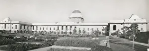 Vintage photograph of buildings, New Delhi, India