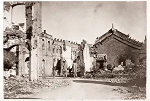 Vintage Photograph China c. 1900 - Boxer rebellion or uprising