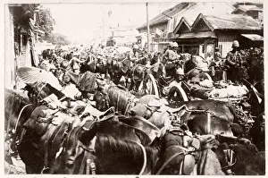 Vintage Photograph China c. 1900 - Boxer rebellion or uprising