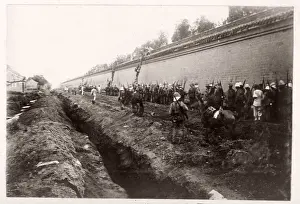 Vintage Photograph China c. 1900 - Boxer rebellion or uprising