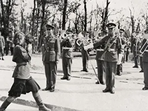 Vintage photograph WW II - Red Army photographer