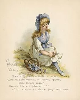 Personified Gallery: Violet / Language of Flowers