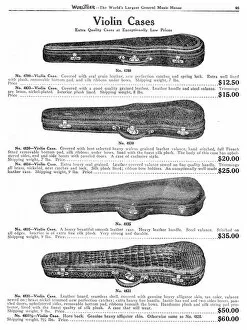 Alligator Gallery: Violin accesories, Wurlitzer