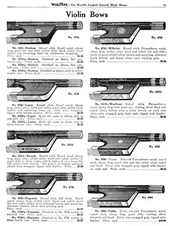 Violin accessories, Wurlitzer