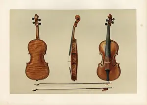 Williamgibb Prints: Violin bought by Samuel Hellier in 1679