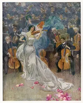 Performances Prints: Violin Concerto 1898