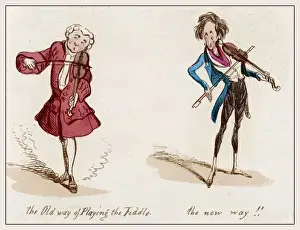 Ways Prints: Violin, Old & New Ways
