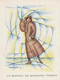 Cubist Prints: Vionnet Coat 1922