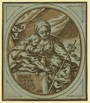 The Virgin, Child, and St. John the Baptist