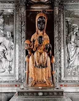 Poplar Prints: Virgin of Montserrat