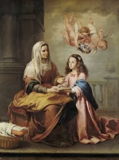 Murillo Collection: The Virgin and St. Anne