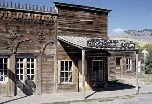 Butte Prints: Virginia City Law Offices