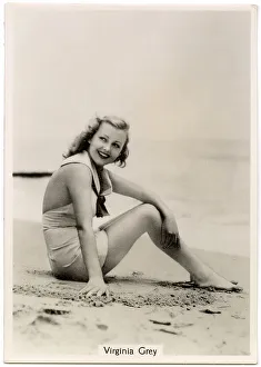 Beauties Prints: Virginia Grey, American actress in films, TV and radio Date: 1939