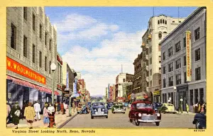 Virginia Street, Reno, Nevada, USA