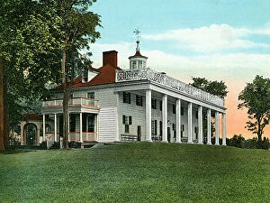 Virginia, USA - Mount Vernon - George Washingtons Mansion